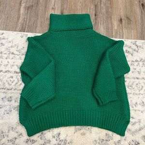Cable knit Turtleneck sweater